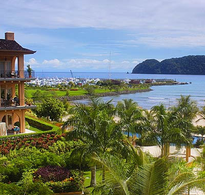 Los Suenos harbor in Costa Rica